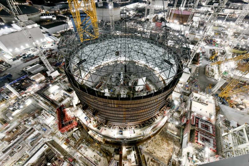 View of Hinkley point site